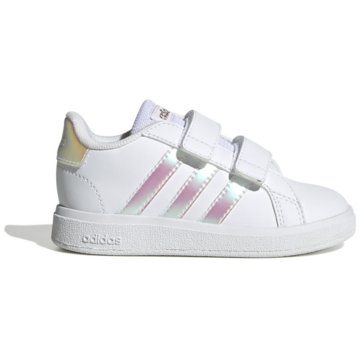 adidas Sneaker LowGrand Court Lifestyle Court Hook-and-Loop Schuh weiß
