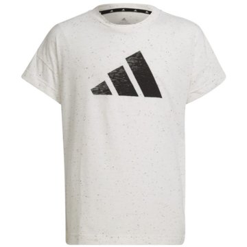 adidas T-ShirtsFuture Icons 3-Streifen Loose Cotton T-Shirt weiß