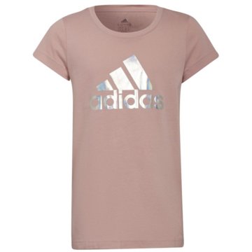 adidas T-ShirtsDance Metallic Print T-Shirt pink