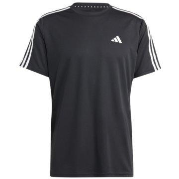 adidas T-ShirtsTrain Essentials 3-Streifen Training T-Shirt schwarz