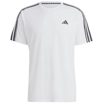 adidas T-ShirtsTrain Essentials 3-Streifen Training T-Shirt weiß