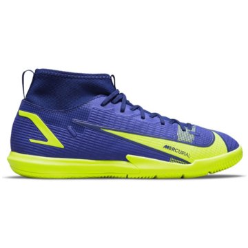 Nike Hallen-SohleJR. MERCURIAL SUPERFLY 8 ACADEMY IC - CV0784-474 blau