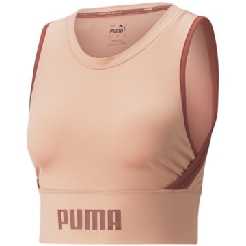 Puma LangarmshirtTrain Logo Everculpt Fashion Tank pink