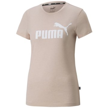 Puma T-ShirtsESS Logo Heather Tee pink