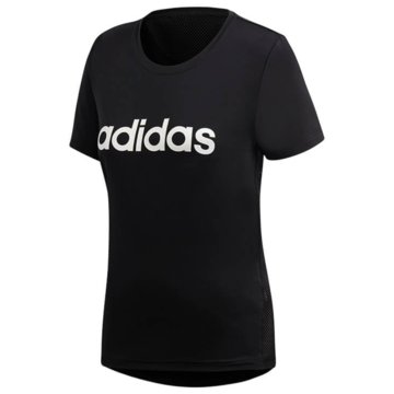 adidas T-ShirtsW D2M LO TEE - DS8724 schwarz