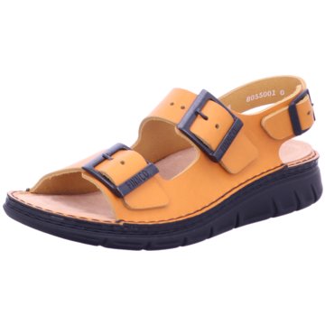 FinnComfort Komfort Sandale gelb