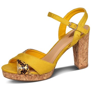 ShoeCOLATE Sandalette gelb