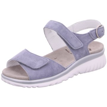 Semler Komfort Sandale blau