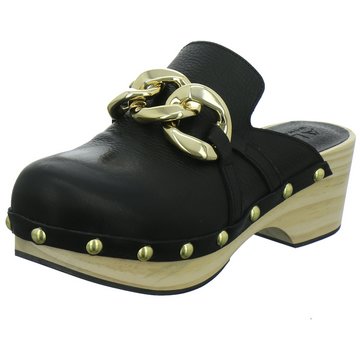 Alpe Woman Shoes Clog schwarz