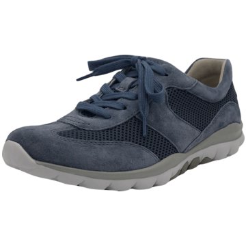 Gabor Komfort SchnürschuhSneaker blau