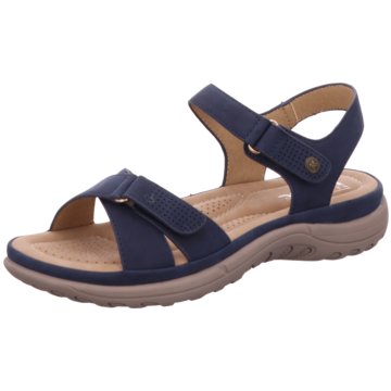 Rieker Komfort Sandale blau