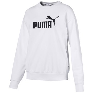 Puma HoodiesEssentials Logo Crew Sweat Women weiß