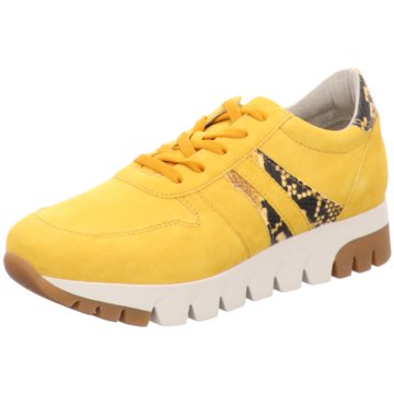 Tamaris Plateau Sneaker gelb