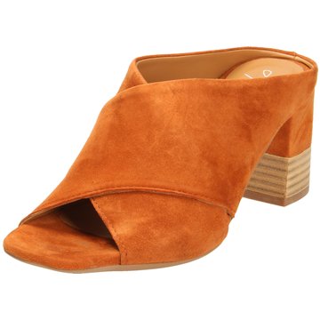 Alpe Woman Shoes Klassische Pantolette orange