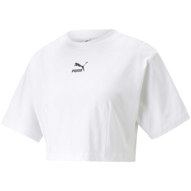 Dare To Cropped Relaxed 538321-02 Sport T-Shirts für Damen von Puma