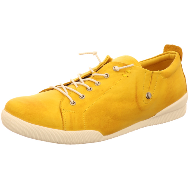 0345724-051 gelb Sportliche Schnürschuhe für Damen von Andrea Conti