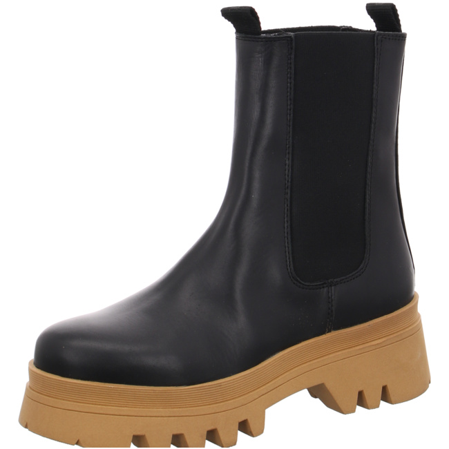 13167-02 schwarz kombi Sale: Chelsea Boots für Damen von ELENA