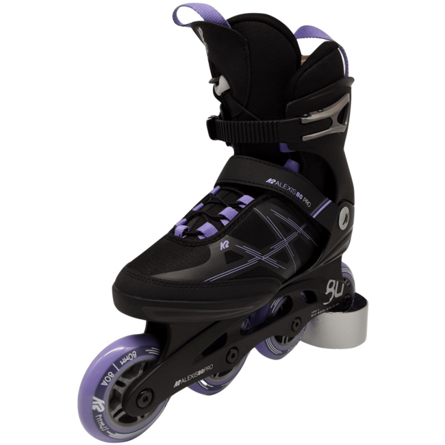 Alexis 80 Pro black / lavender 1094027 Damen Inline Skates von K2