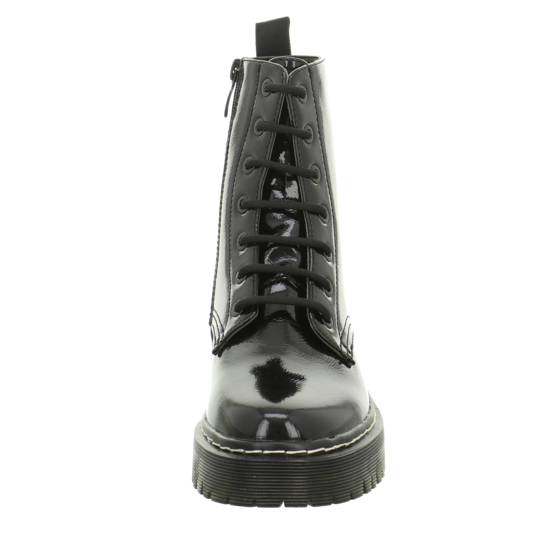 Damen Schuhe Stiefel 1301-black-patent La Strada 1988056 